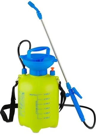 Relaxdays Drucksprühgerät gelb/blau