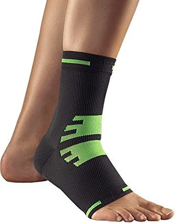 Bort Medical ActiveColor Sport Knöchelbandage Größe M schwarz/grün, 1 Stück