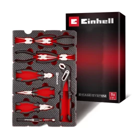 Einhell E-Case Inlay Zangen Handwerkzeugset, 9-tlg.