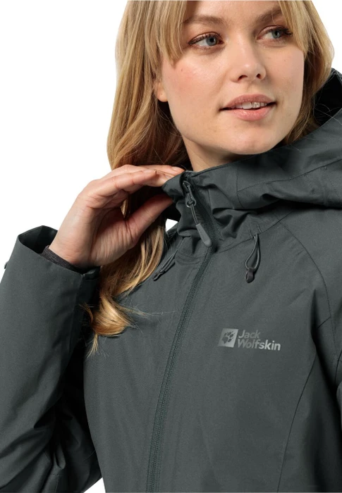 Jack Wolfskin Heidelstein Ins Funktionsjacke slate green (Damen)