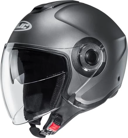 HJC i40N Solid grau/schwarz