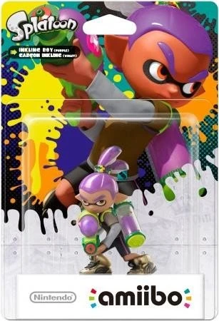 Nintendo amiibo Figur Splatoon Collection Inkling-Junge lila (Switch/WiiU/3DS)
