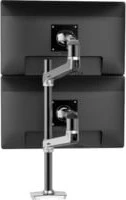 Ergotron LX Dual Monitor Arm silber