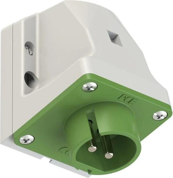 PCE CEE-Wandgerätestecker 16A 2p 24/42VAC 300Hz IP44 TWIST