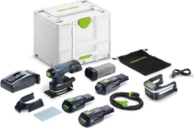 Festool RTSC 400 3.0 I-Set Akku-Schwingschleifer inkl. Systainer + 2 Akkus 3.0Ah