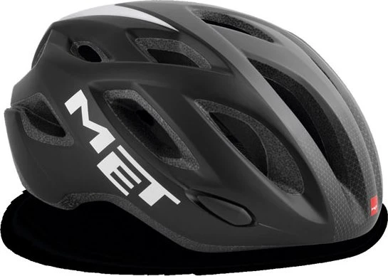 MET Idolo Helm black shaded gray/matt
