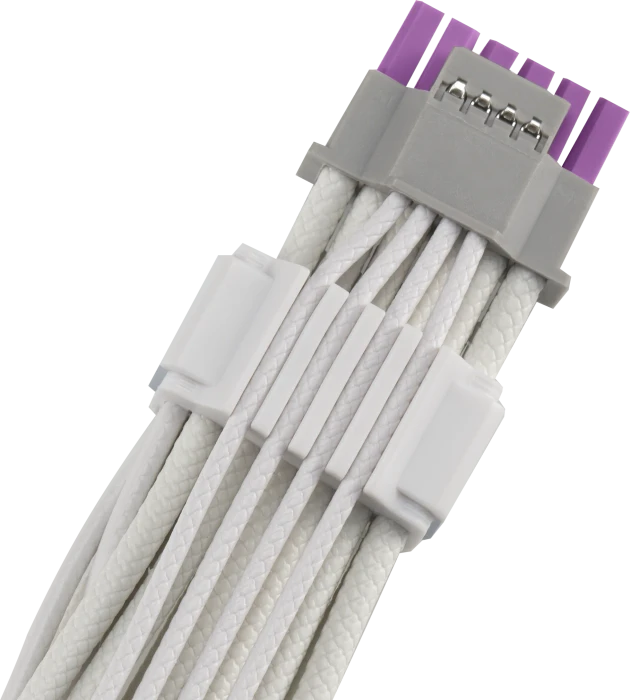 ASUS ROG Equalizer PCIe 5.1 600W 12V-2x6 GPU Power Cable, weiß, 75cm