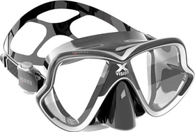 Mares X-Vision Mid Zweiglasmaske schwarz