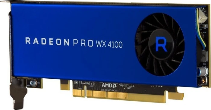 AMD Radeon PRO WX 4100, 4GB GDDR5, 4x mDP