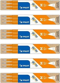Pilot FriXion Ball BLS-FR7-S3-O Rollerballmine RB 0.7mm orange, 3er-Pack