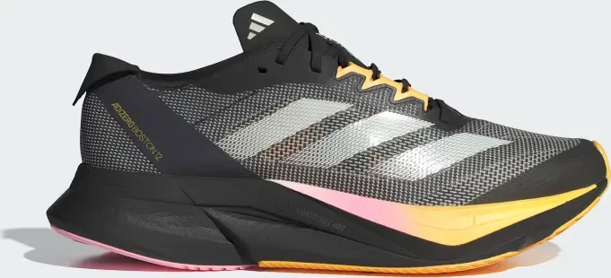 adidas Adizero Boston 12 core black/zero metallic/spark (Damen)