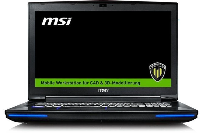 MSI WT72-6QJ16H11, Core i7-6700HQ, 16GB RAM, 128GB SSD, 1TB HDD, Quadro M2000M, DE