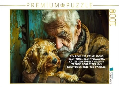 Calvendo Ein Motiv aus dem Kalender Hunde und berührende Sprüche