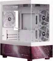 Thermaltake View 170 TG ARGB Snow, Handmade Edition by Saik, weiß/rot, Glasfenster