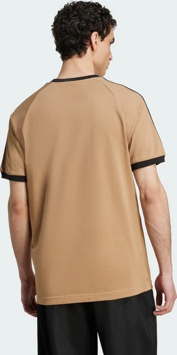 adidas Adicolor Classics 3-Streifen T-Shirt kurzarm cardboard/black (Herren)