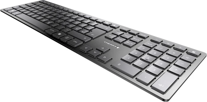 Cherry KW 9100 Slim, schwarz, USB/Bluetooth, DE