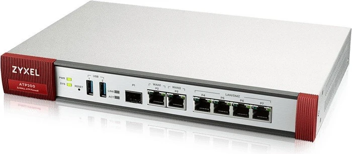Zyxel VPN Firewall ATP200 Firewall, 6x RJ-45, 1x SFP, Service Bundle, 1 Jahr Gold Security