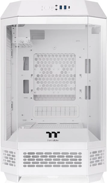 Thermaltake The Tower 250 Snow, weiß, Glasfenster, Mini-ITX