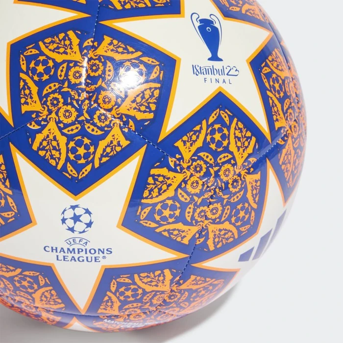 adidas UCL Club Istanbul Fußball solar orange/team royal blue/white