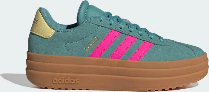 adidas VL Court Bold Lifestyle powder teal/shock pink/powder yellow (Junior)