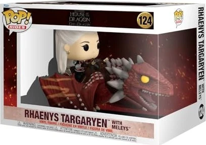 FunKo Pop! Rides - House of the Dragon - Deluxe Rhaenys Targaryen with Meleys