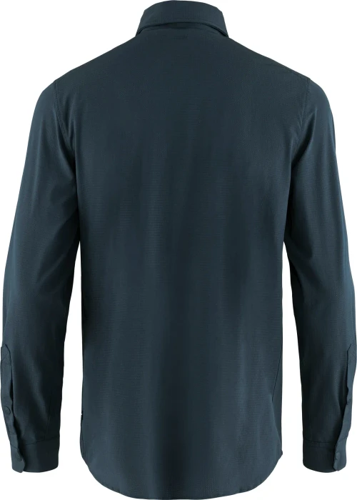 Fjällräven Abisko Trekking Hemd langarm dark navy (Herren)
