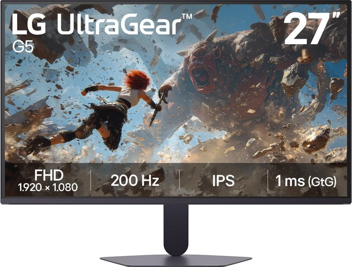 LG UltraGear G5 27G523B-B, 27"