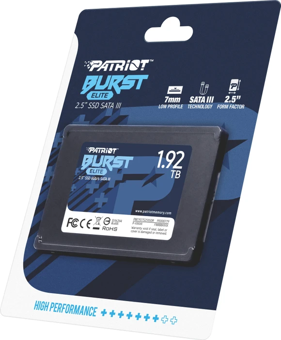 Patriot Burst Elite 1.92TB, 2.5" / SATA 6Gb/s