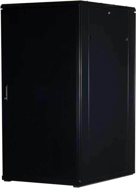 Rockstable 19" Serverschrank 32HE, Sicherheitsglastür, IP2X, schwarz, 1000mm tief