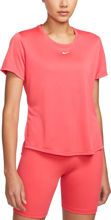 Nike Dri-FIT One Funktionsshirt kurzarm light fusion red/white (Damen)