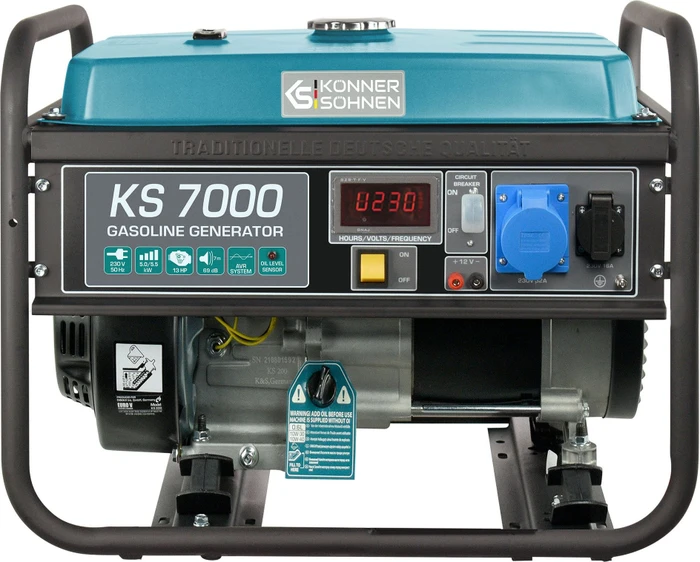 Könner & Söhnen KS 7000 Benzin-Stromerzeuger