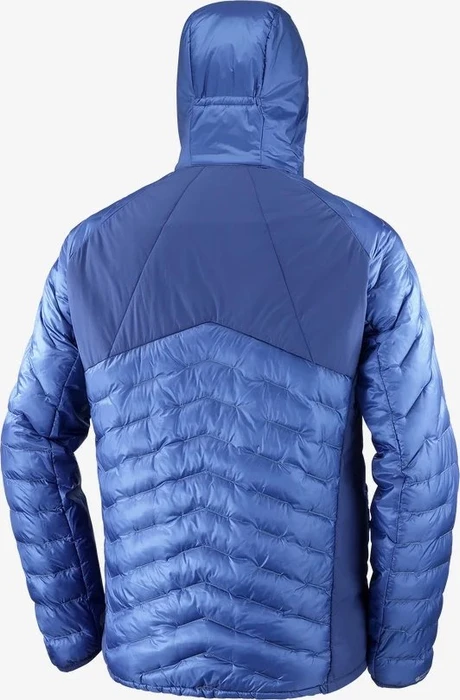 Salomon Outline Down Hoodie Funktionsjacke navy peony/nautical blue (Herren)
