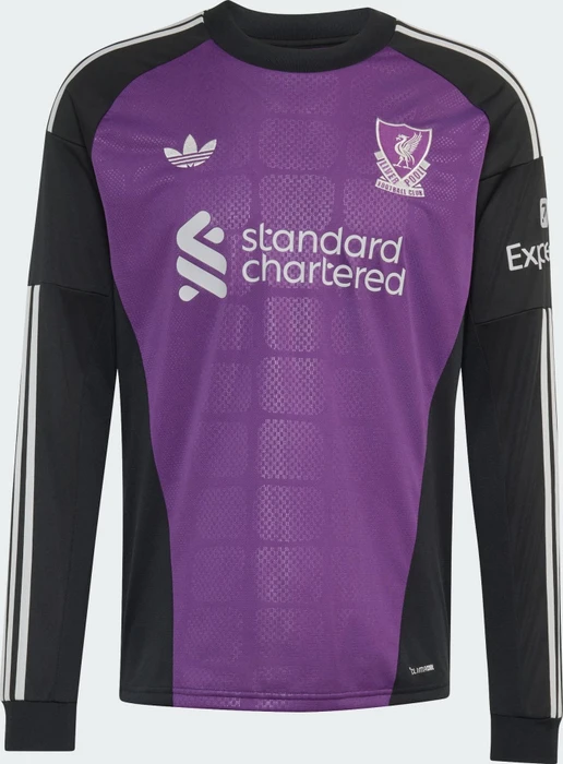 adidas Liverpool FC Torwart 2026/2027 Auswärtstrikot langarm (Herren)
