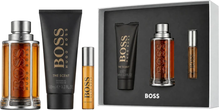 Hugo Boss The Scent For Him EdT 100ml + DG 100ml + EdT 10ml Duftset