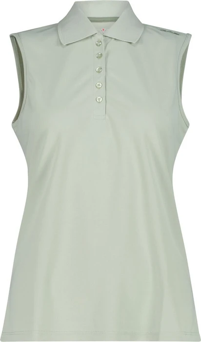 CMP Ärmelloses Poloshirt ärmellos pistacchio (Damen)