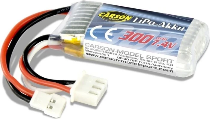 Carson 7.4V/300mAh LiPO Akku Spy Hawk 750