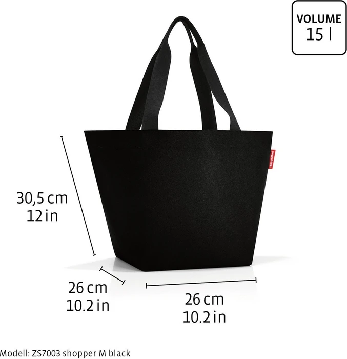 Reisenthel M Shopper bouclé black