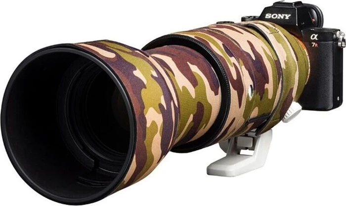 EasyCover Objektivschutz für Sony FE 100-400mm F4.5-5.6 GM OSS braun camouflage