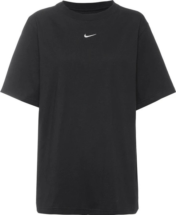 Nike Sportswear Essential T-Shirt kurzarm schwarz/weiß (Damen)