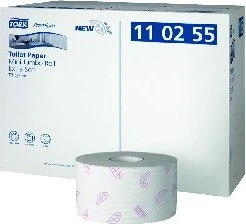 Tork Premium Mini Jumbo Großrollen-Toilettenpapier 3-lagig weiß, 12 Rollen