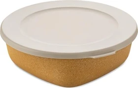 koziol Connect Box 1.3 mit Deckel Speisegefäß 1.3l nature wood