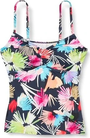Firefly Mea Tankini-Oberteil navy dark/flower (Damen)