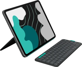 Logitech Flip Folio für iPad Pro 13" (M4/M5) und iPad Air 13" (M2/M3), DE
