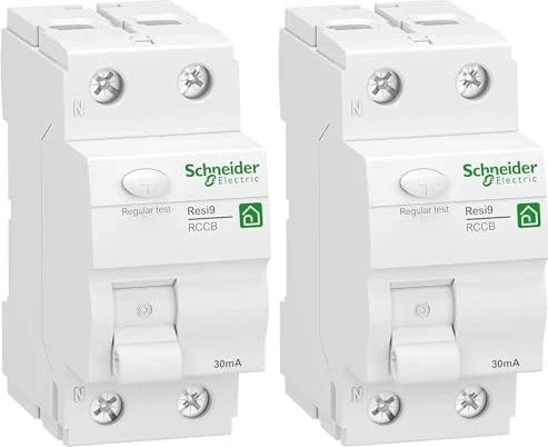 Schneider Electric Fehlerstrom-Schutzschalter Resi9 2P 25A 30mA Typ A