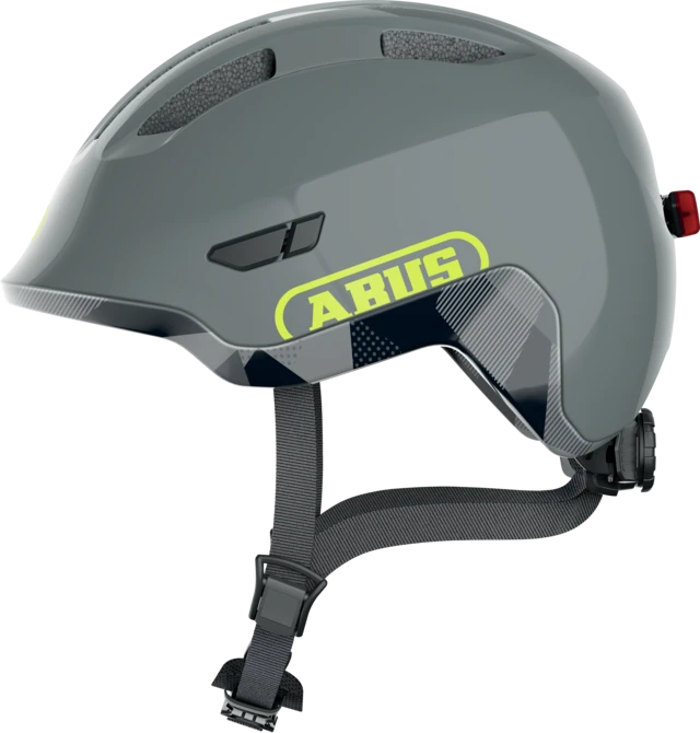 ABUS Smiley 3.0 ACE LED Kinderhelm shiny grey
