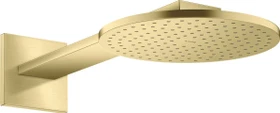 Hansgrohe Axor ShowerSolutions Kopfbrause 250 2jet mit Brausearm brushed brass