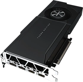 GIGABYTE GeForce RTX 3080 Turbo 10G (Rev. 2.0) (LHR), 10GB GDDR6X, 2x HDMI, 2x DP
