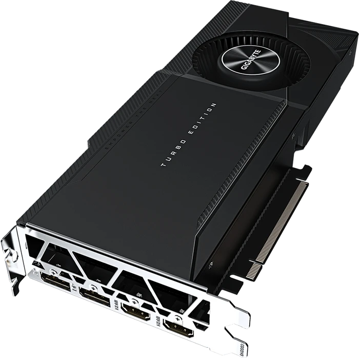 GIGABYTE GeForce RTX 3080 Turbo 10G (Rev. 2.0) (LHR), 10GB GDDR6X, 2x HDMI, 2x DP