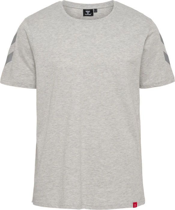 hummel Legacy Chevron T-Shirt kurzarm grey melange