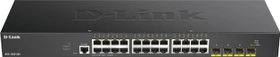 D-Link DGS-1250 Rackmount Gigabit Smart Switch, 24x RJ-45, 4x SFP+ (DGS-1250-28X)